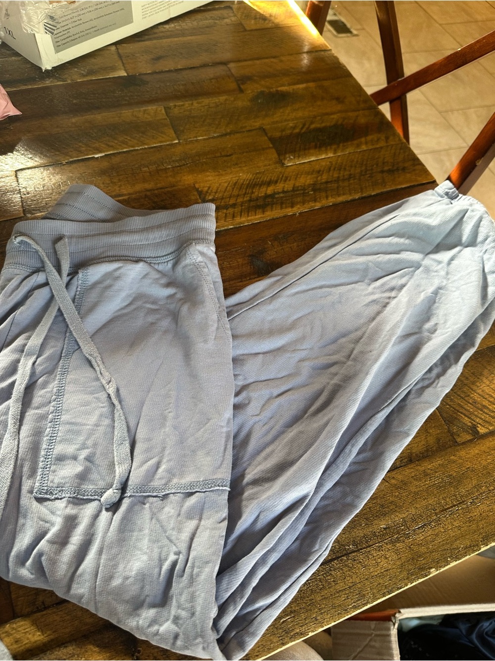 aerie Light Blue Track Joggers